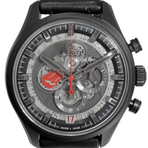 ZENITH El Primero Skeleton Chronograph &#039;The Rolling Stones&#039; Limited Edtion (29/250) 기계식자동 남성용세라믹 46mm 49.2521.400/98.C755