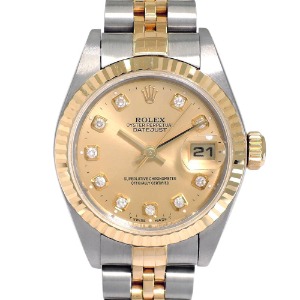 ROLEX Oyster Perpetual Date Just 18K 콤비 기계식자동 여성용 26mm 79173G
