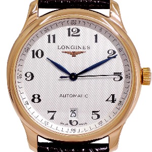LONGINES Master Collection 18K Pink Gold 기계식자동 남성용 38mm L2.628.8.78.3